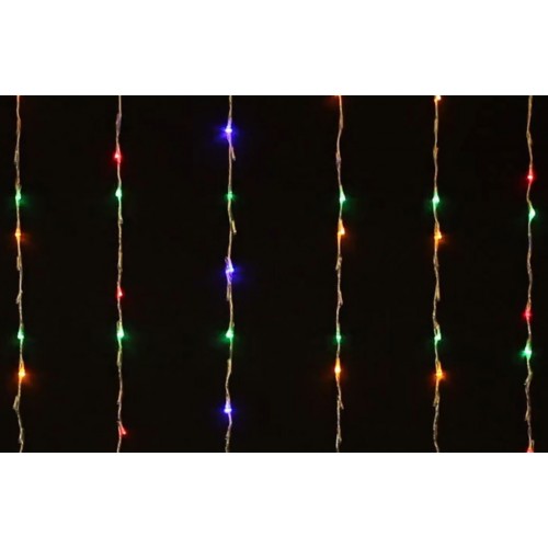 Curtain Light Waterfall Function 480LED - Multi Colour